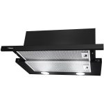 Hota telescopica Hansa, 60 cm, 475 m3/h, 1 motor, 2 filtre aluminiu, 3 trepte