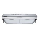 Hota clasica, 60 cm, 1 motor, 2 filtre aluminiu, lampa led, 400m3, inox
