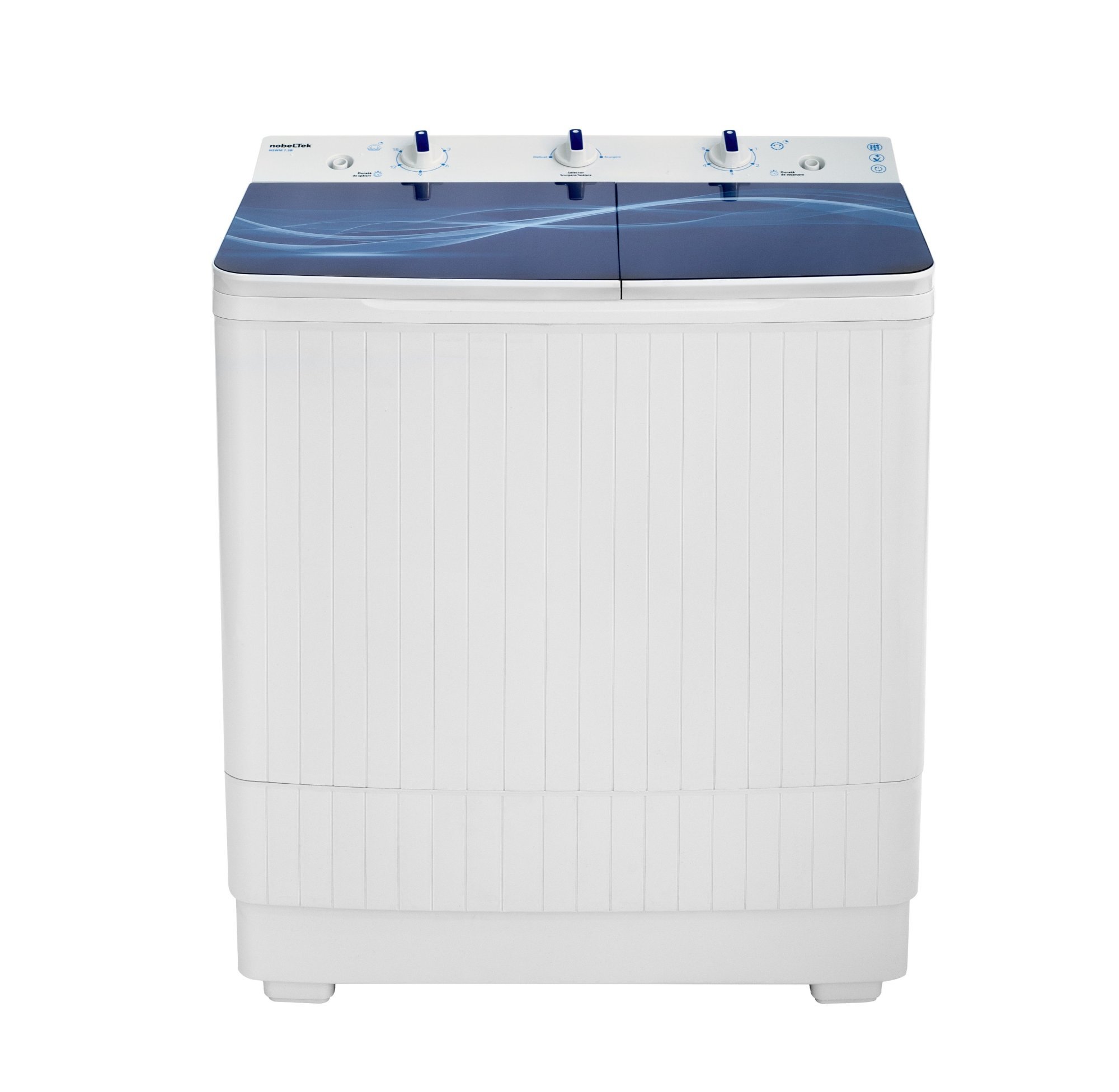 NSWM 5.3b Masina de spalat rufe semi-automata Nobeltek, 5 kg spalare, 2.5 kg stoarecere, 3 - imagine 1