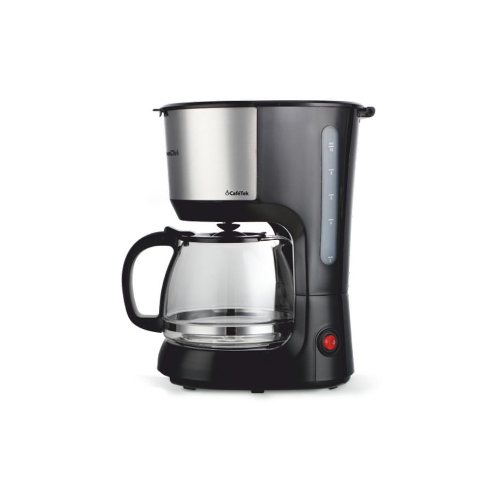 2.ncm75b.png Cafetiera nobeLTek NCM75B, 750 W, 1.25 l capacitate, filtru permanent, anti-picurare, functie pastrare cald 40 min, zgomot redus, Negru - imagine 1