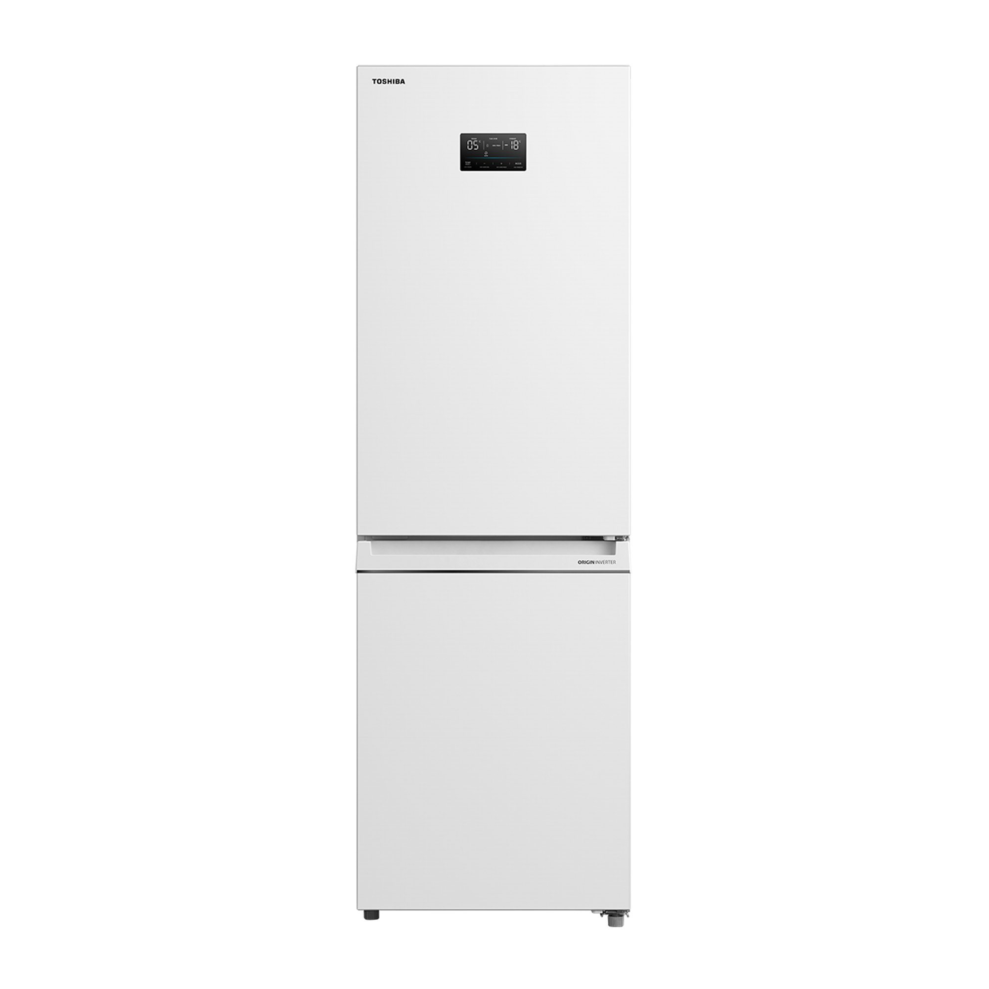 gr-rb449we-pmj_51_-1.jpg Combina frigorifica Toshiba GR-RB449WE-PMJ(51), 338 L, Clasa E, No Frost, Afisaj LED, Control electronic, Iluminare LED, Alb - imagine 1